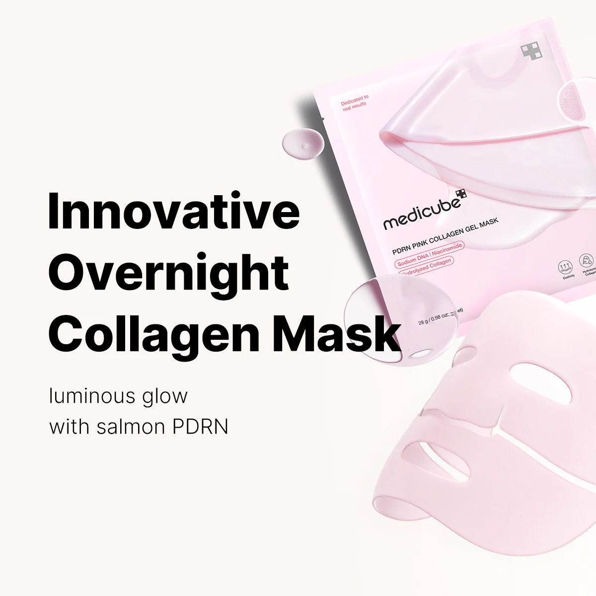  Medicube PDRN Pink Collagen Gel Mask