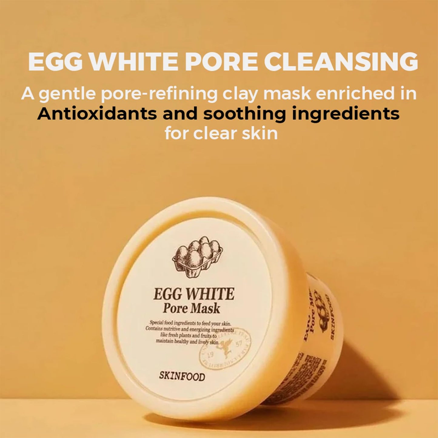 SKINFOOD Egg White Pore Mask 125g