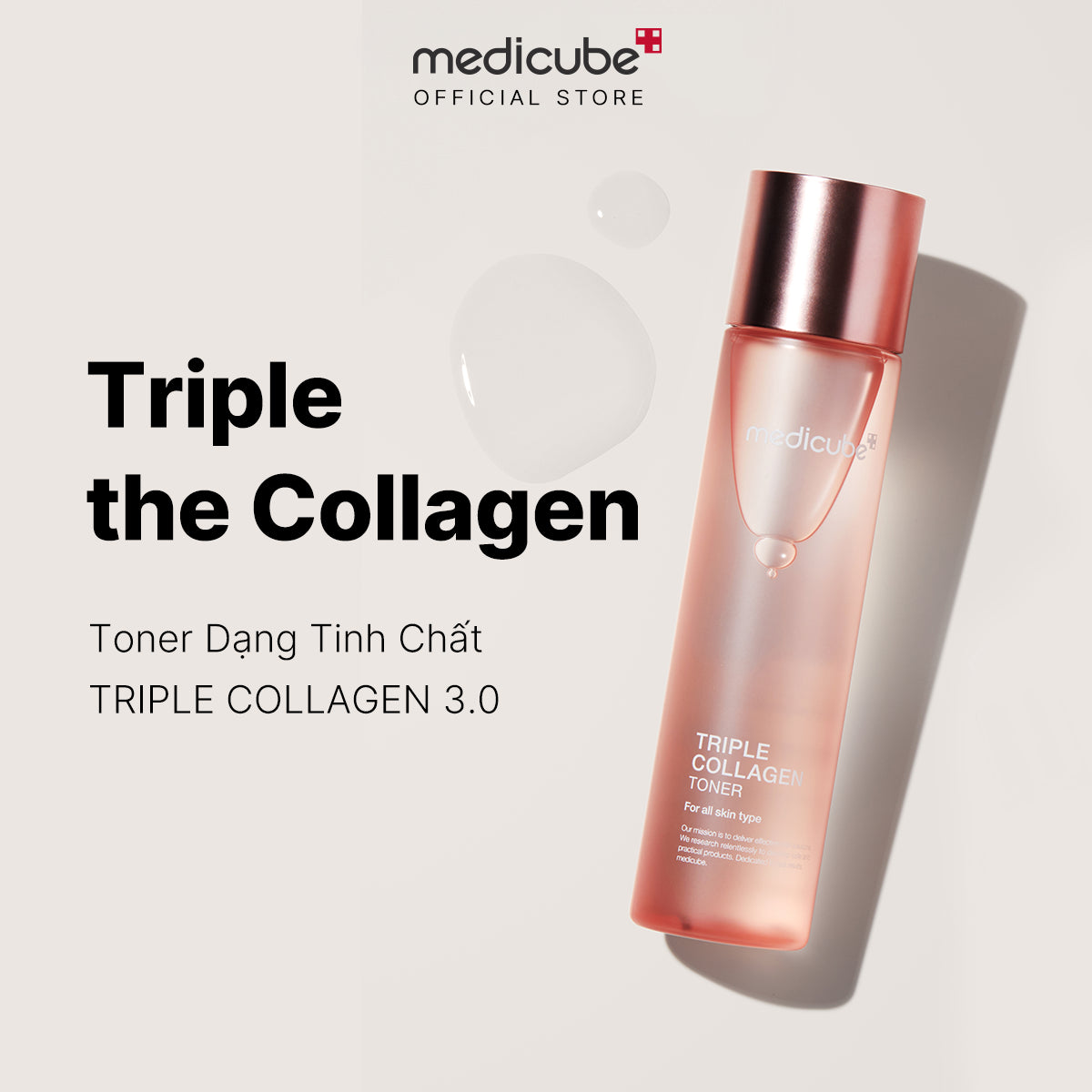 medicube Triple Collagen Toner 140ml