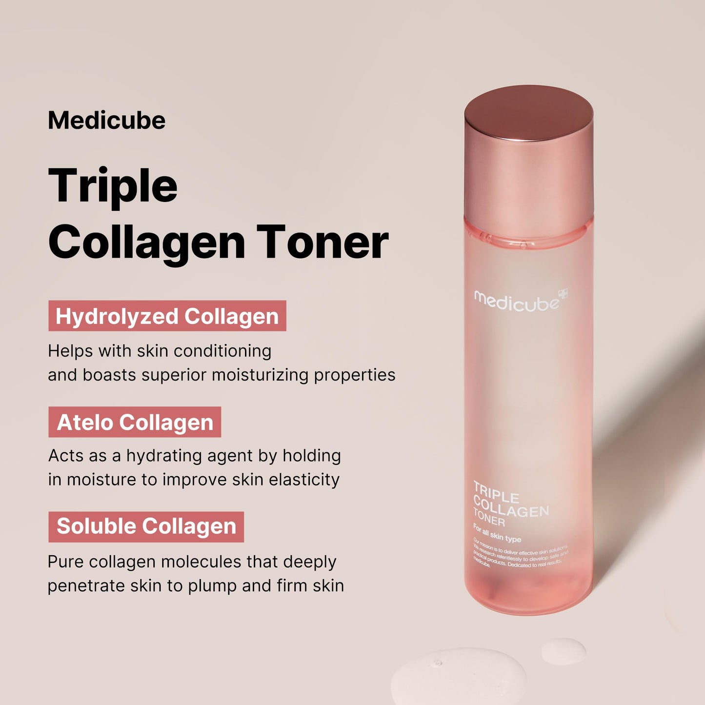 medicube Triple Collagen Toner 140ml